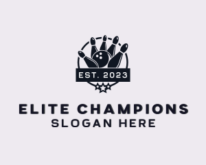 Championship - Bowling League Championship logo design