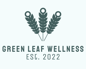 Leaf Acupuncture Wellness  logo design