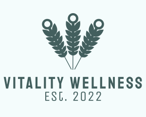 Leaf Acupuncture Wellness  logo design