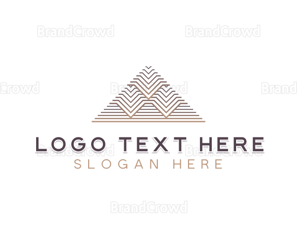 Creative Architecture Pyramid Logo