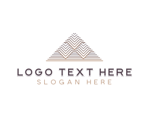 Creative Architecture Pyramid Logo