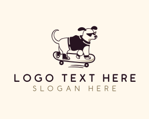 Skater - Skater Pet Dog logo design