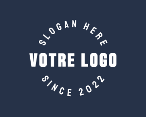 League - Gym Fitness Badge logo design