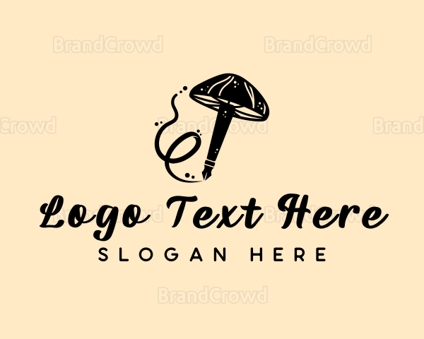 Magic Mushroom Pen Logo