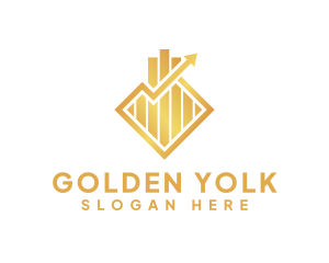 Golden Finance Trading logo design