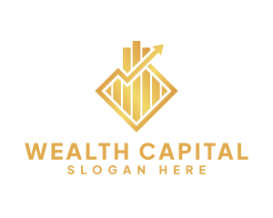 Golden Finance Trading logo design