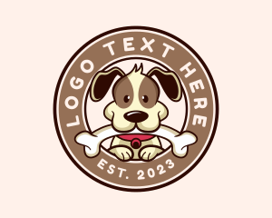 Canine - Dog Grooming Veterinary logo design