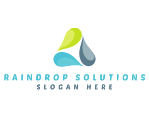 Raindrop - Water Droplet Raindrop logo design