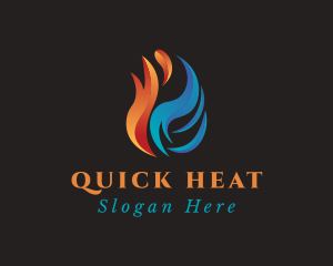 Thermal Cold Heat logo design