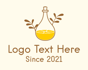 Herbal - Lemon Citrus Drink logo design