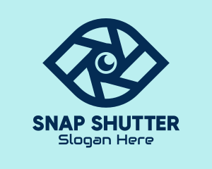 Shutter - Eye Camera Shutter logo design