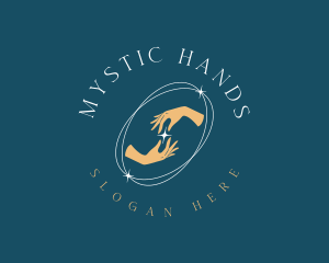 Beauty Hand Star logo design