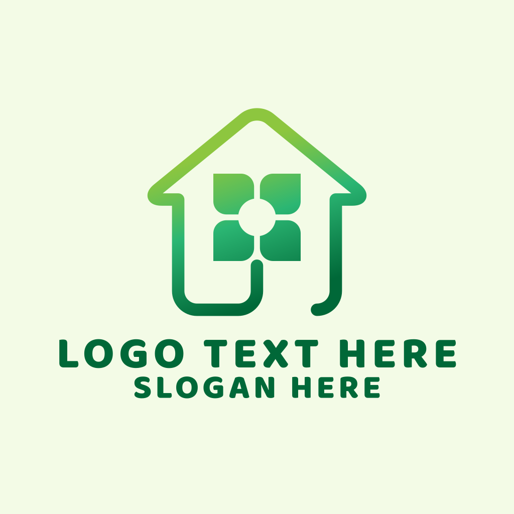 Sustainable Flower House Logo BrandCrowd Logo Maker   Insta Square