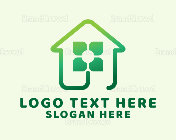 Sustainable Flower House Logo