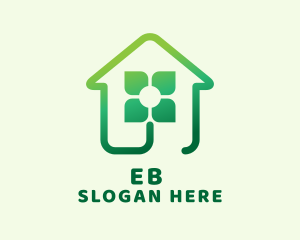 Broker - Sustainable Flower House logo design