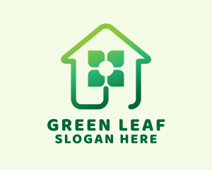 Sustainable Flower House logo design