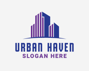 Urban Building Real Estate logo design