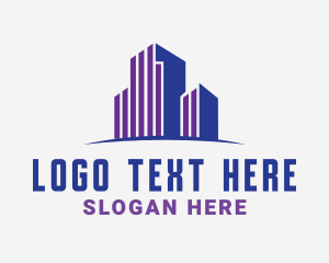 Modern - Urban Building Real Estate logo design