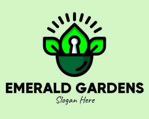 Eco Planting Security logo design