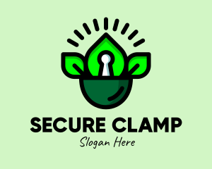 Eco Planting Security logo design