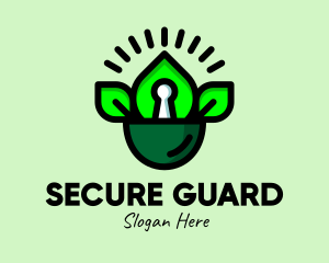 Eco Planting Security logo design