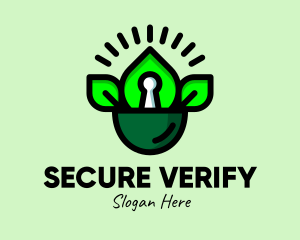 Eco Planting Security logo design