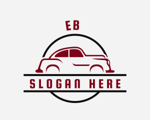 Retro Car Transportation Logo