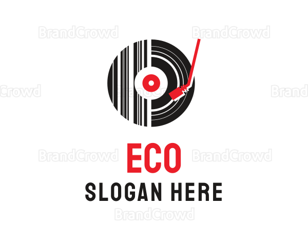 Vinyl Record Music Logo