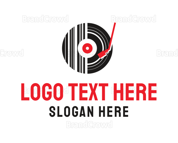 Vinyl Record Music Logo