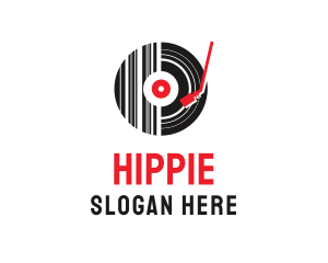 Vinyl Record Music  Logo