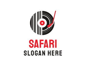 Tunes - Vinyl Record Music logo design