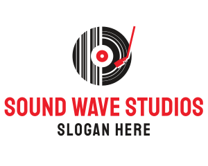 Cd - Vinyl Record Music logo design