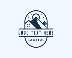 Mountain - Mountain Roof Contractor logo design