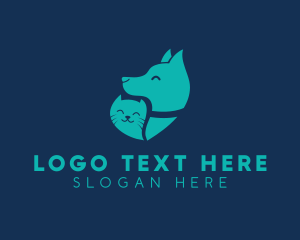 Dog - Cute Pet Shop logo design