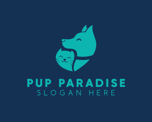 Cute Pet Shop logo design