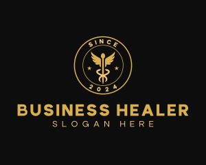 Doctor - Medical Caduceus Doctor logo design