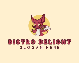 Monster Burrito Diner logo design