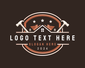 Roofing - Hammer Roofing Maintenance logo design