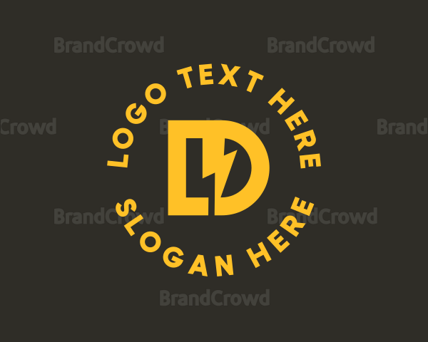 Energy Letter LD Monogram Logo
