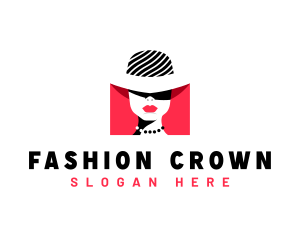 Woman Fashion Model logo design