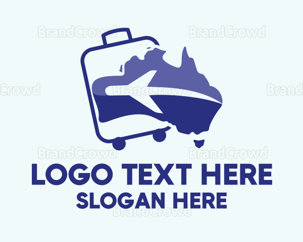 Australian Travel Aviation Logo