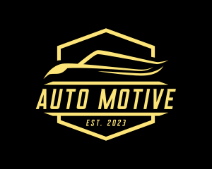 Auto Garage Emblem logo design