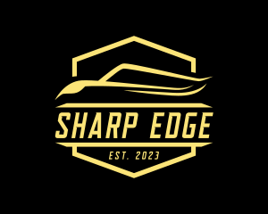 Auto Garage Emblem logo design