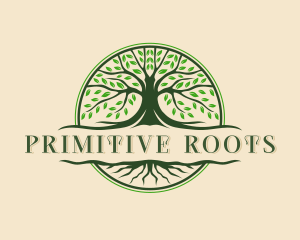 Tree Roots Wellness logo design