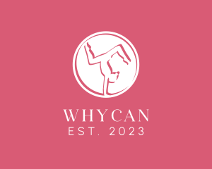 Sports - Minimalist Gymnast Wellness logo design