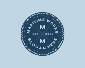 Fancy Maritime Rope logo design