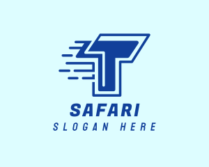 Fast Tech Letter T Logo