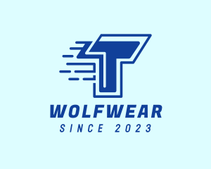 Technician - Fast Tech Letter T logo design