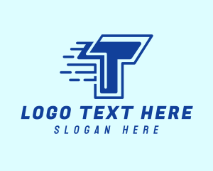 Fast Tech Letter T Logo