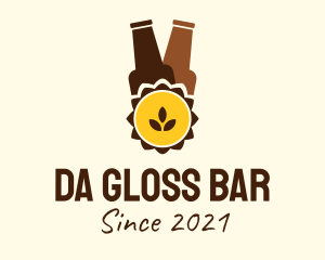 Beer Cap Bar logo design